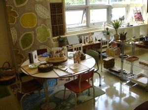 Currently stocked with beach related natural materials from my summer adventures. A lot of students have been inspired to share their own summer beach experiences while visiting this centre.